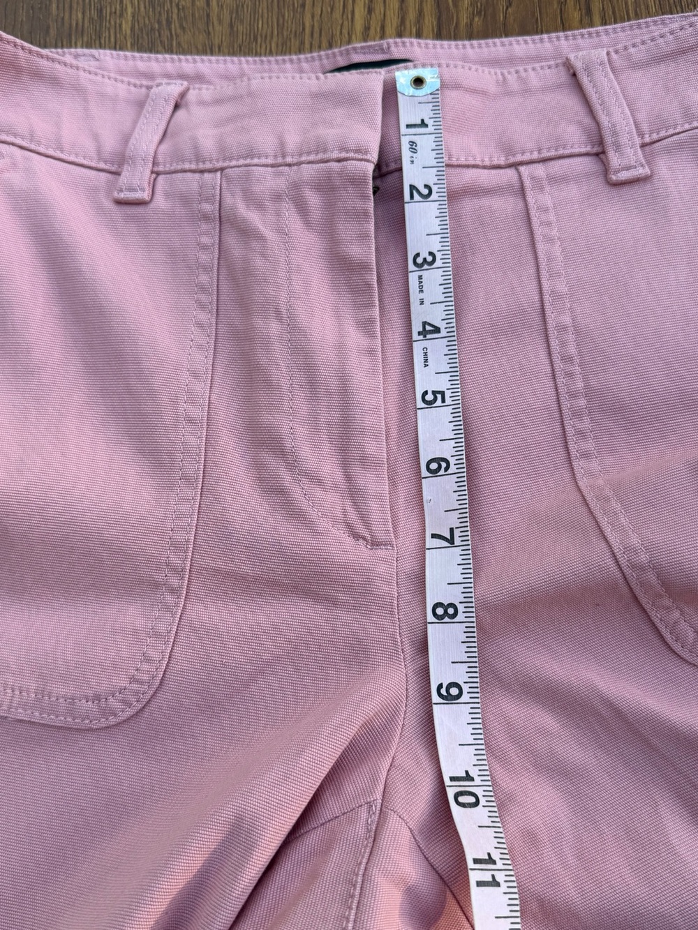 Talbots Petite Pink Ankle Pants Women 6P NWT Cotton Tencel Stretch Crop - Picture 7 of 13